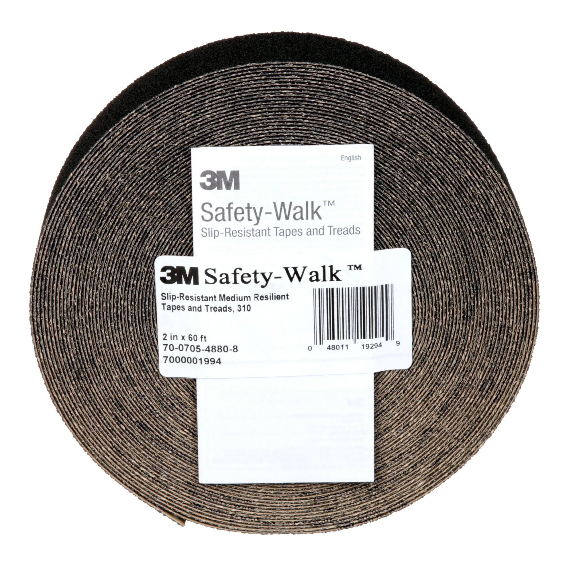 3M Safety-Walk Slip-Resistant Medium Resilient Tapes & Treads 310,Black