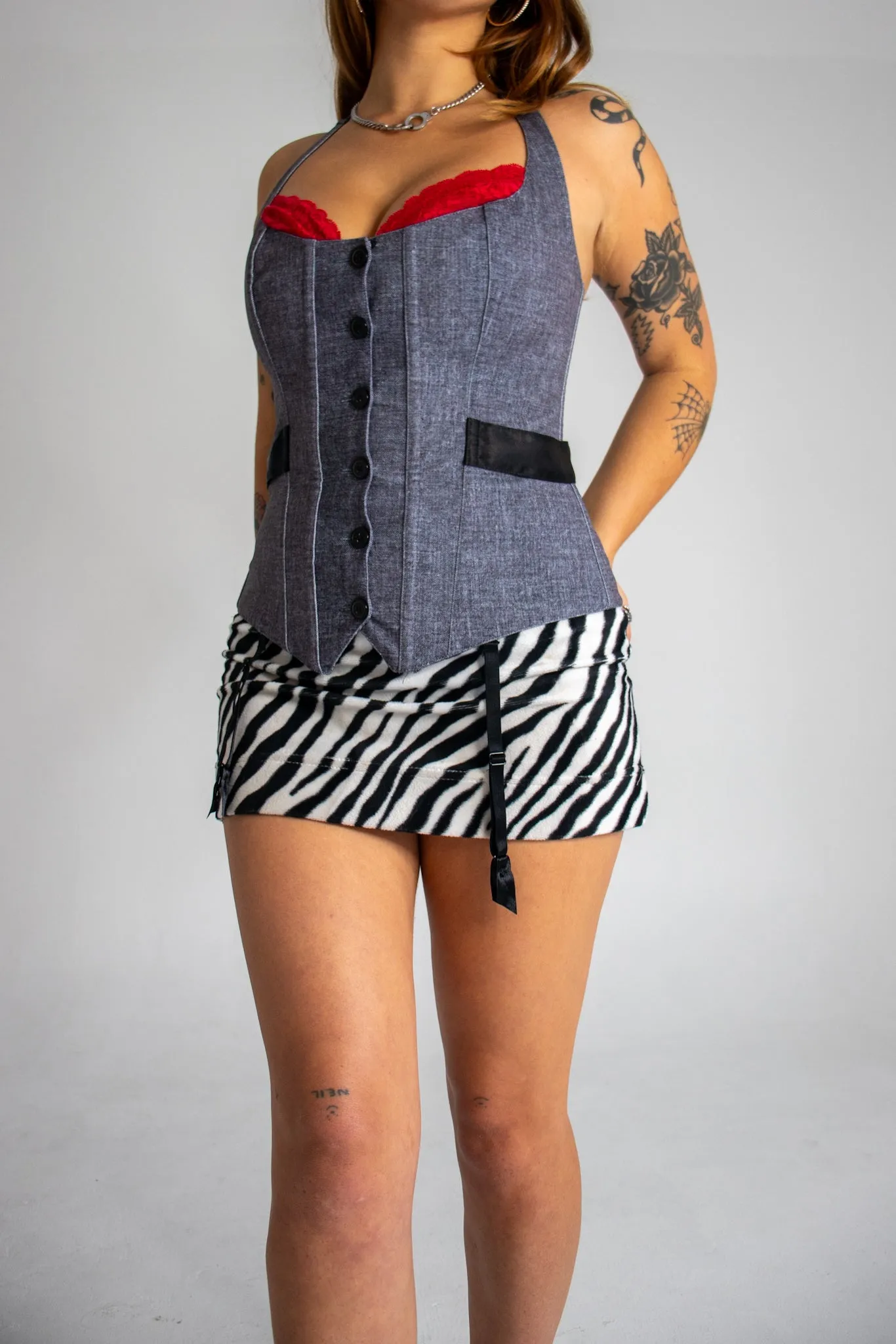 90s Fredericks Vest Corset