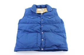 90's The North Face Blue Puffer Vest