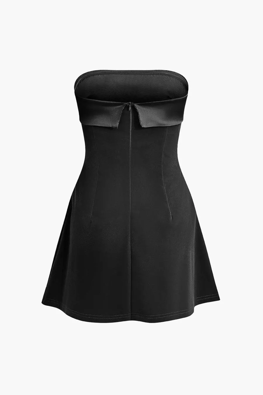 A&A Strapless A-Line Mini Dress