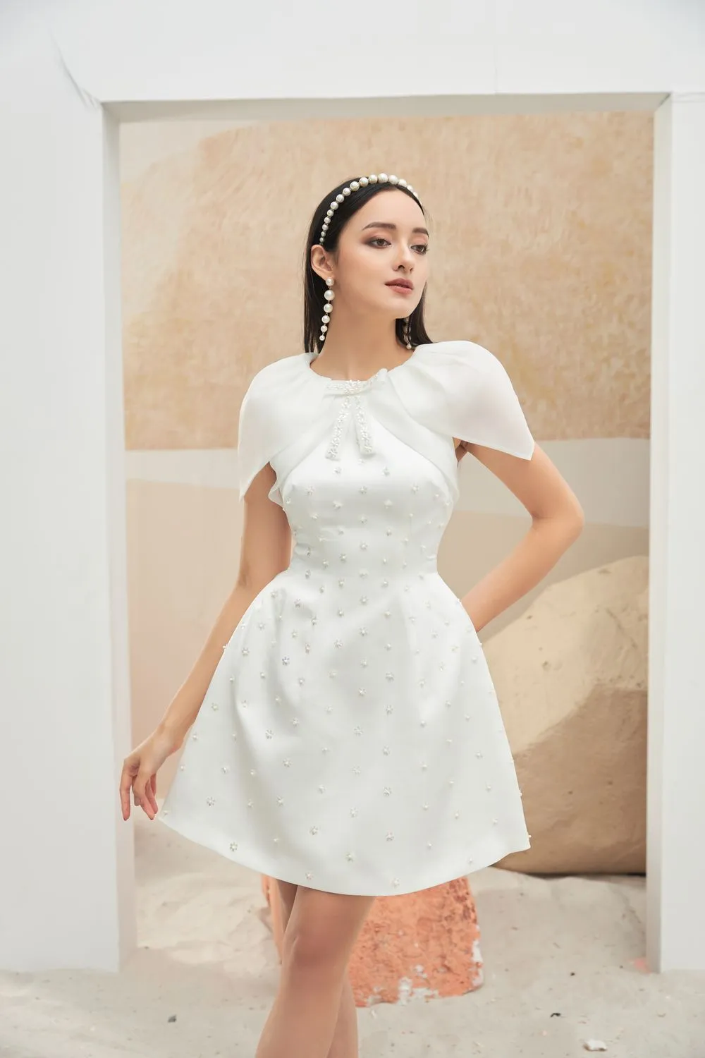 Aaron Round Neck Dress