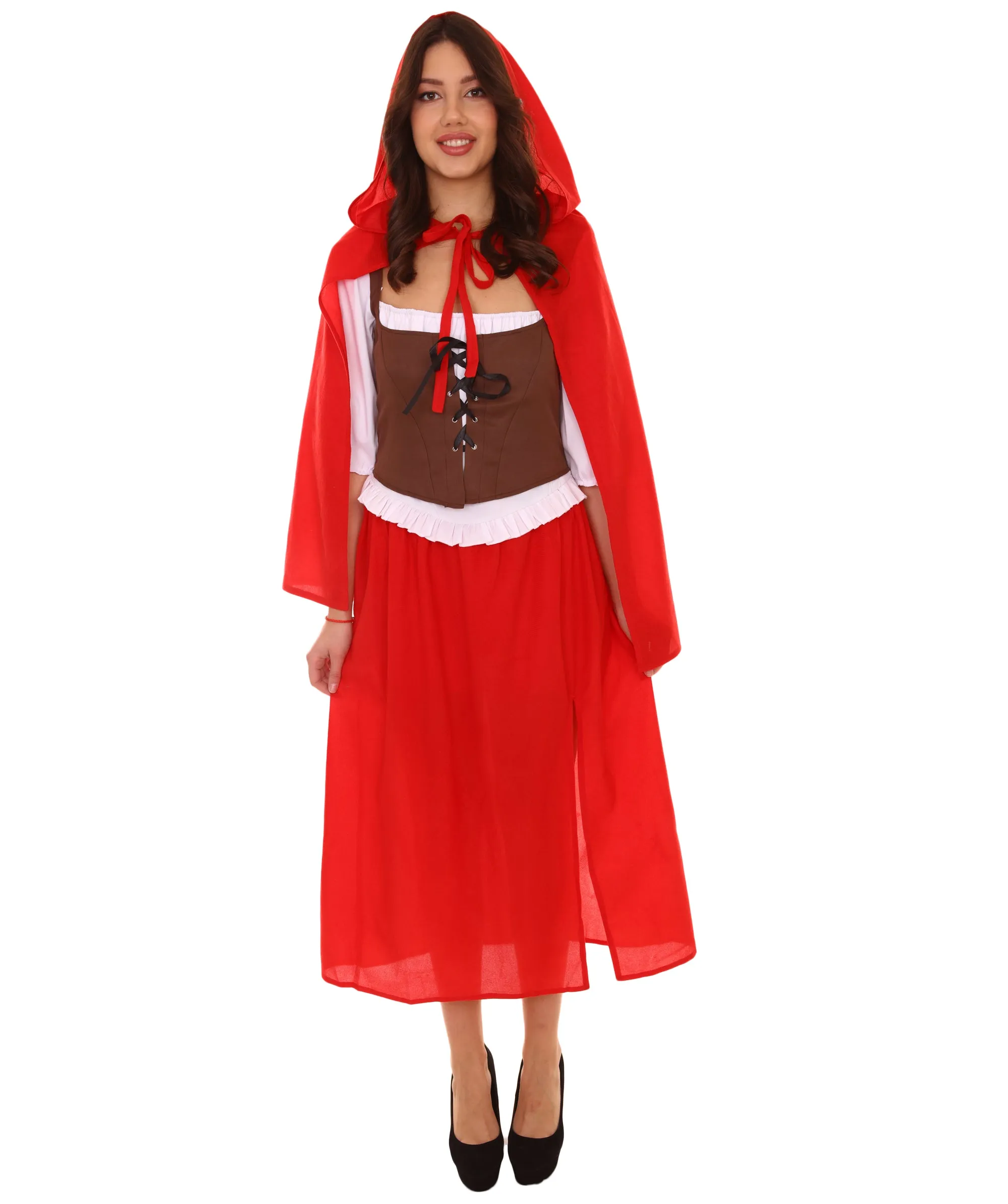 Adult Women's Storybook & Fairytale Costume | Red Cosplay Costume