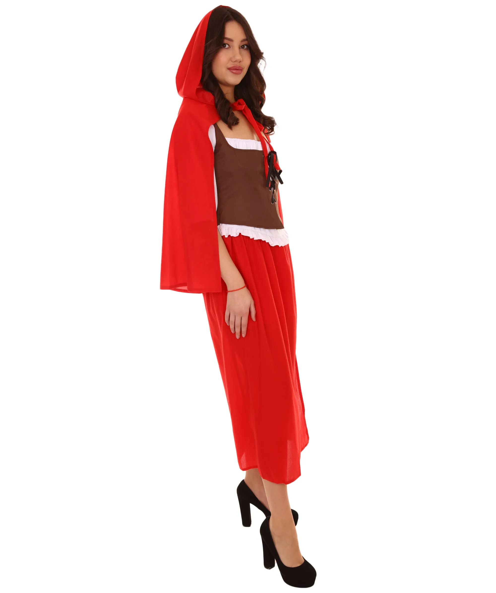 Adult Women's Storybook & Fairytale Costume | Red Cosplay Costume