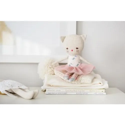 Alimrose - Odette Kitty Ballerina Cat - Blush