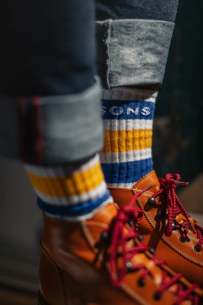 &SONS Baseline Socks White