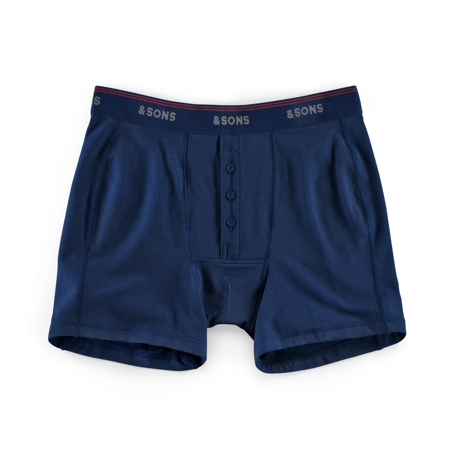 &SONS Essentials Boxer Shorts Indigo