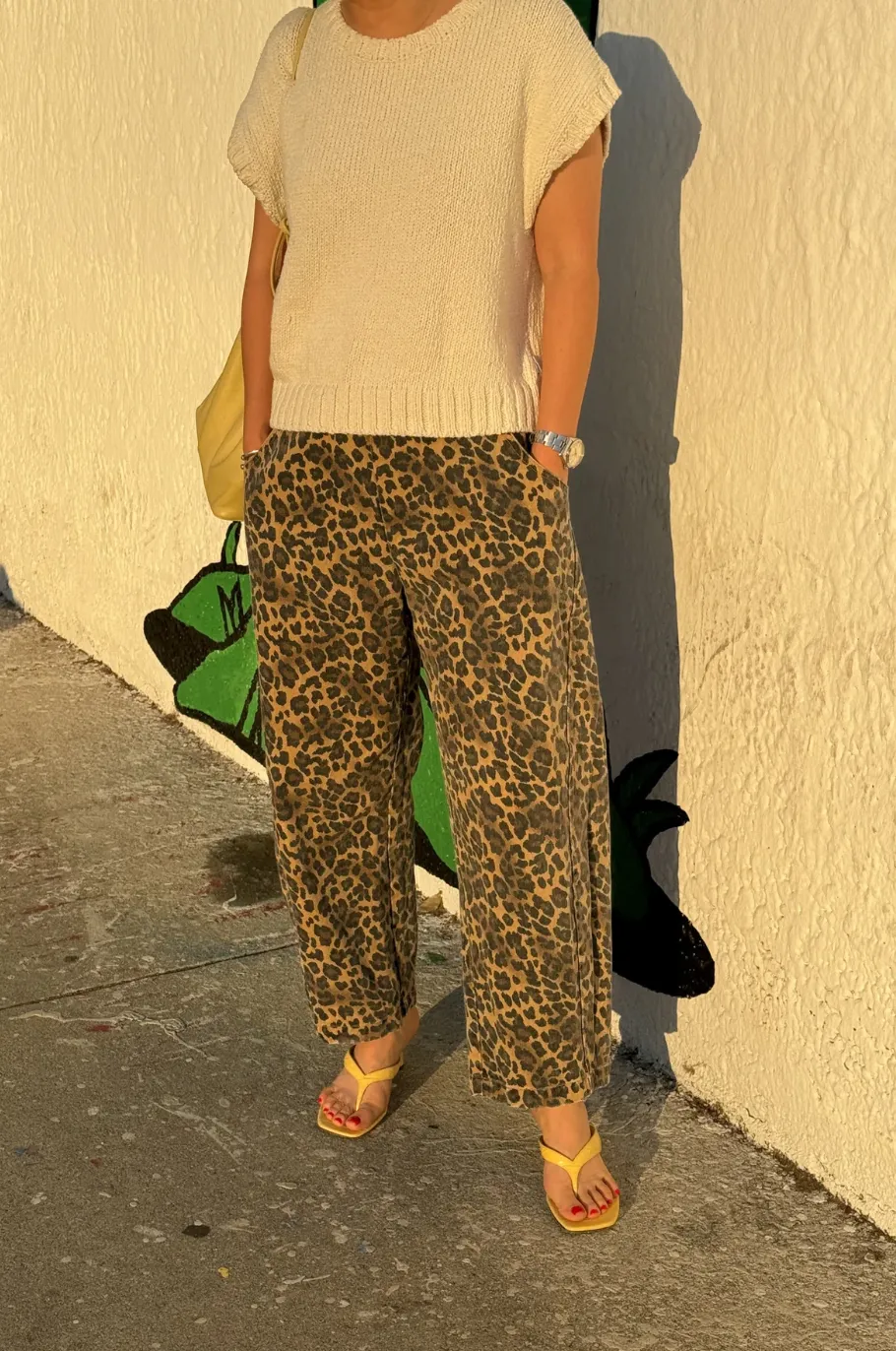 Arc Pants, Leopard