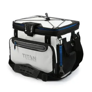 Arctic Zone Titan Deep Freeze Zipperless Hardbody 8qt Cooler - White