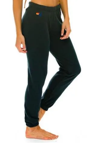 Aviator Nation - 5 Stripe Women's Sweatpants in Charcoal