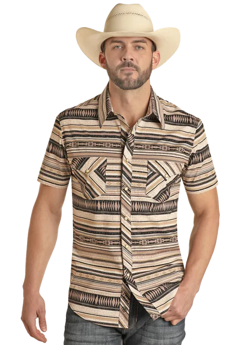 Aztec Sands Men's Short Sleeve