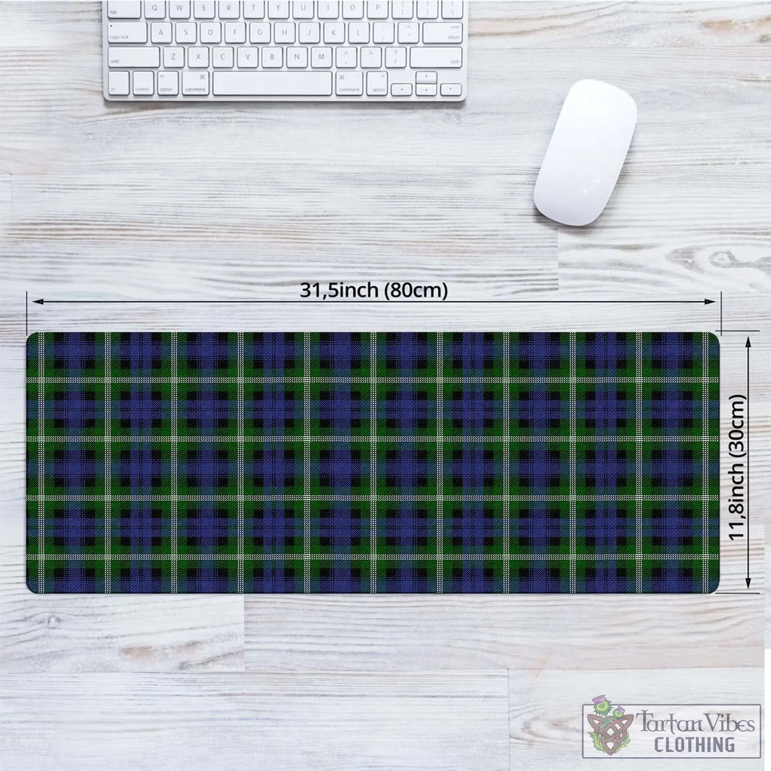 Baillie (Bailey) Tartan Mouse Pad