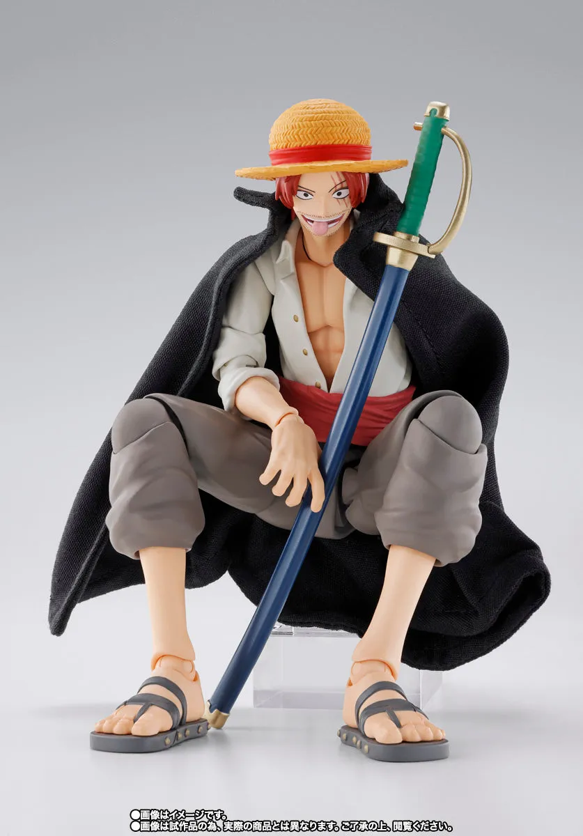 Bandai S.H.Figuarts One Piece Shanks and Monkey D. Luffy (Childhood) Action Figure Set