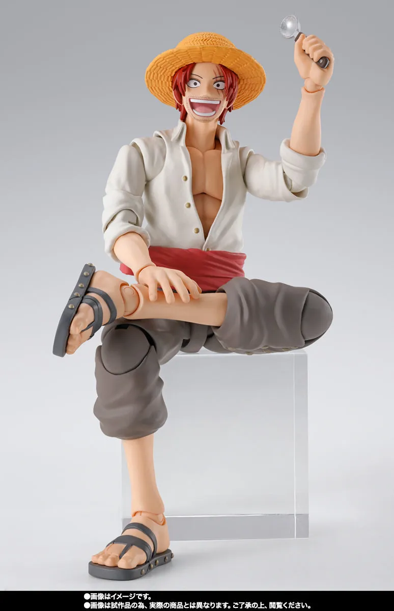 Bandai S.H.Figuarts One Piece Shanks and Monkey D. Luffy (Childhood) Action Figure Set