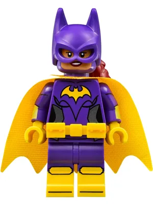 Batgirl, Yellow Cape, Dual Sided Head with Smile/Annoyed Pattern