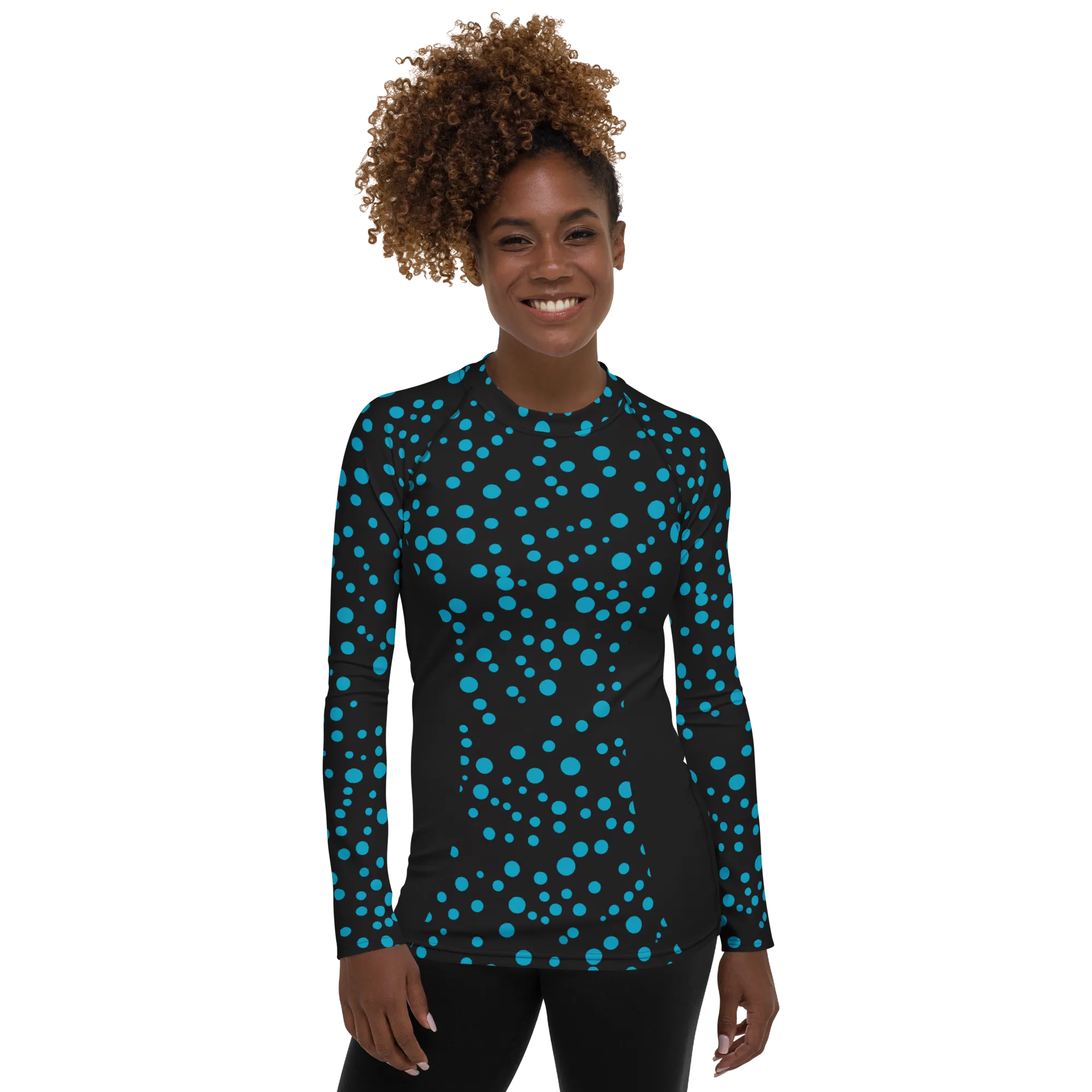 Beautiful Bioluminescence Women's Rash Guard (Warehouse)