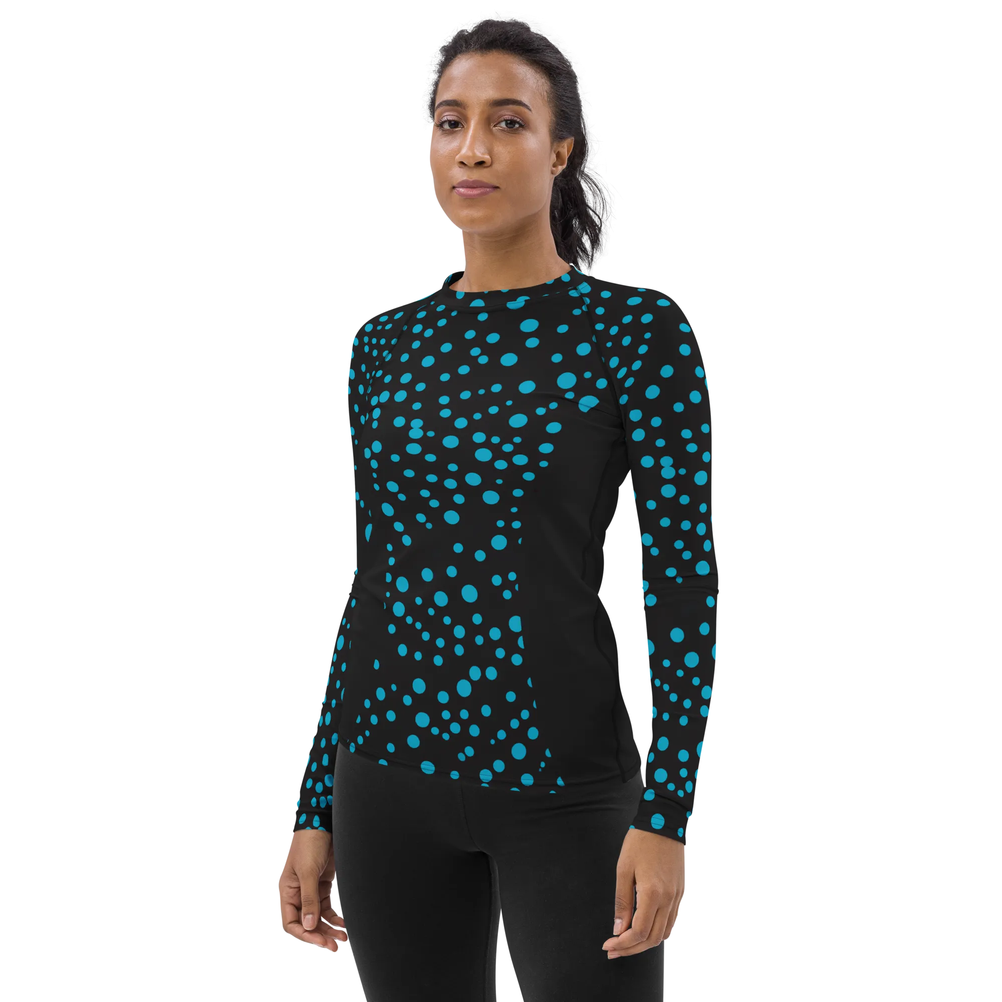 Beautiful Bioluminescence Women's Rash Guard (Warehouse)