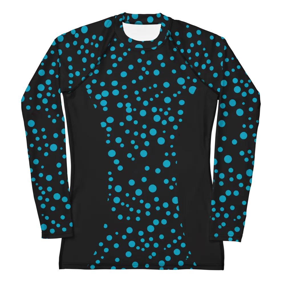 Beautiful Bioluminescence Women's Rash Guard (Warehouse)