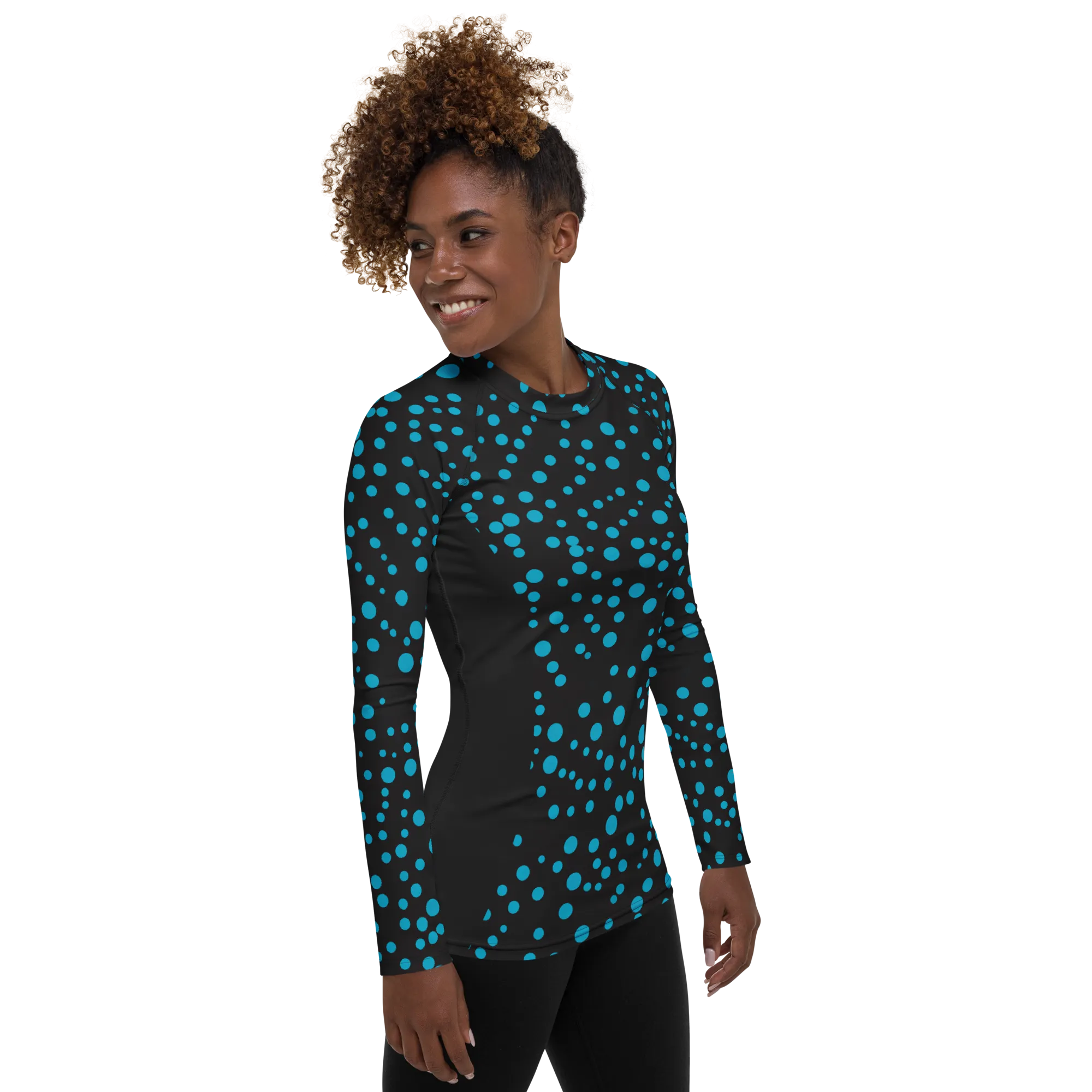 Beautiful Bioluminescence Women's Rash Guard (Warehouse)