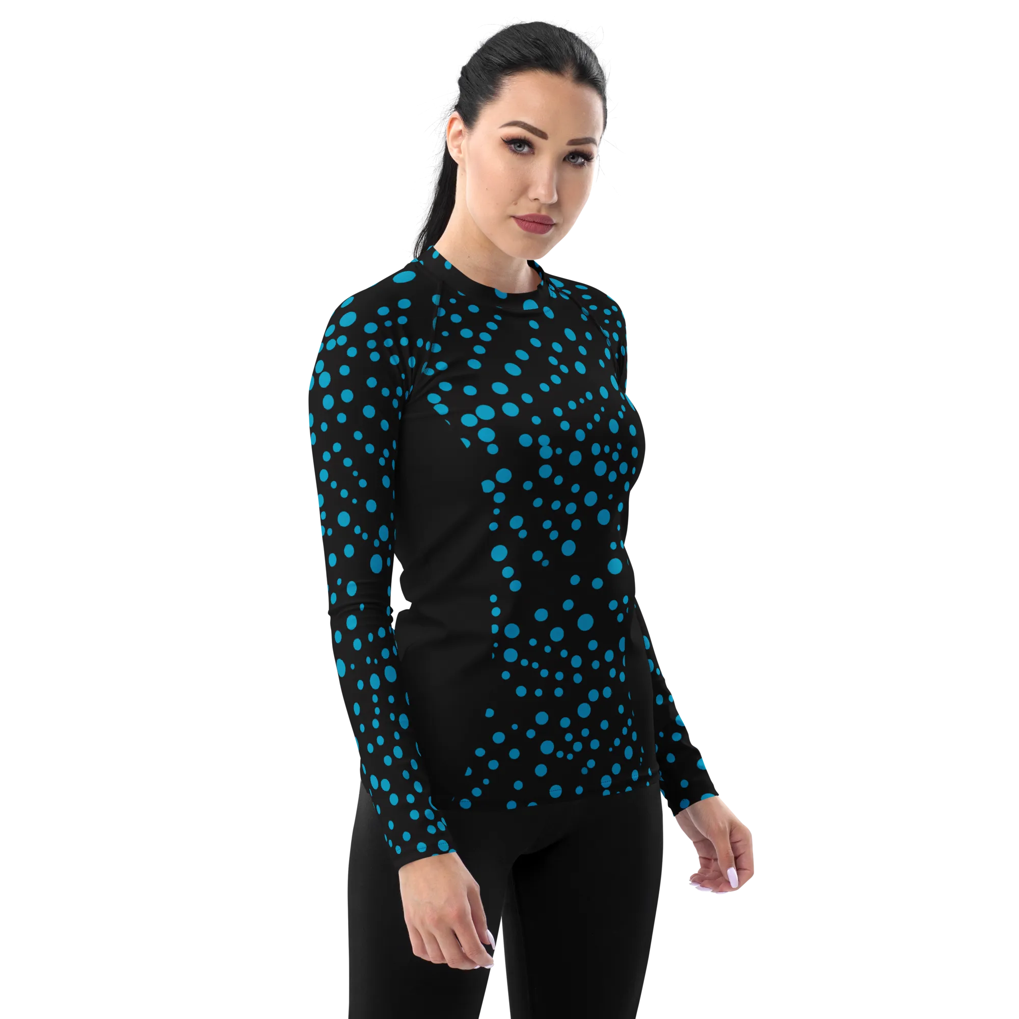 Beautiful Bioluminescence Women's Rash Guard (Warehouse)