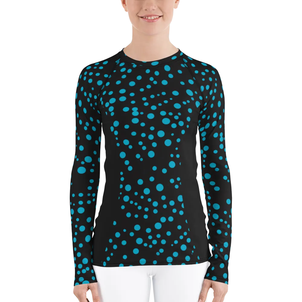 Beautiful Bioluminescence Women's Rash Guard (Warehouse)