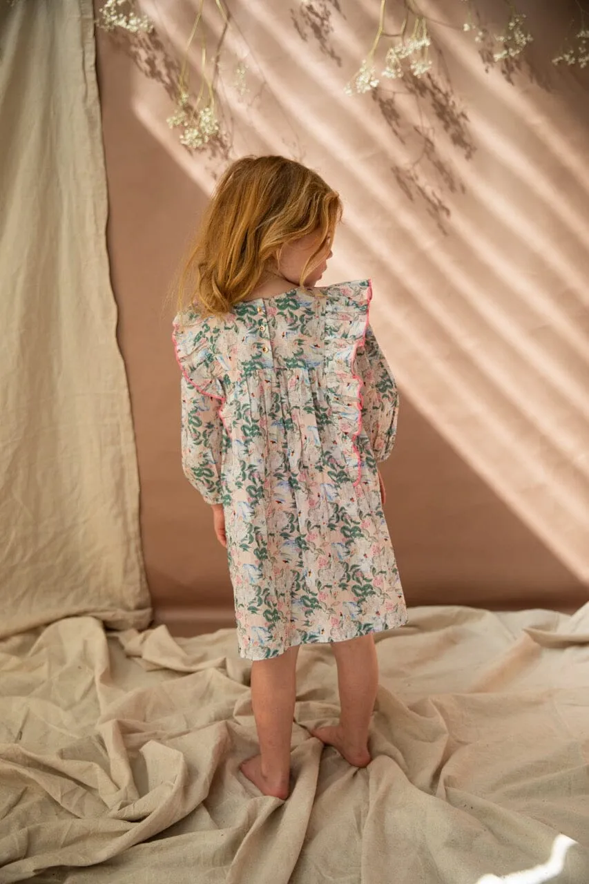 Bella & Lace - Agatha Dress Hello Gorgeous Print