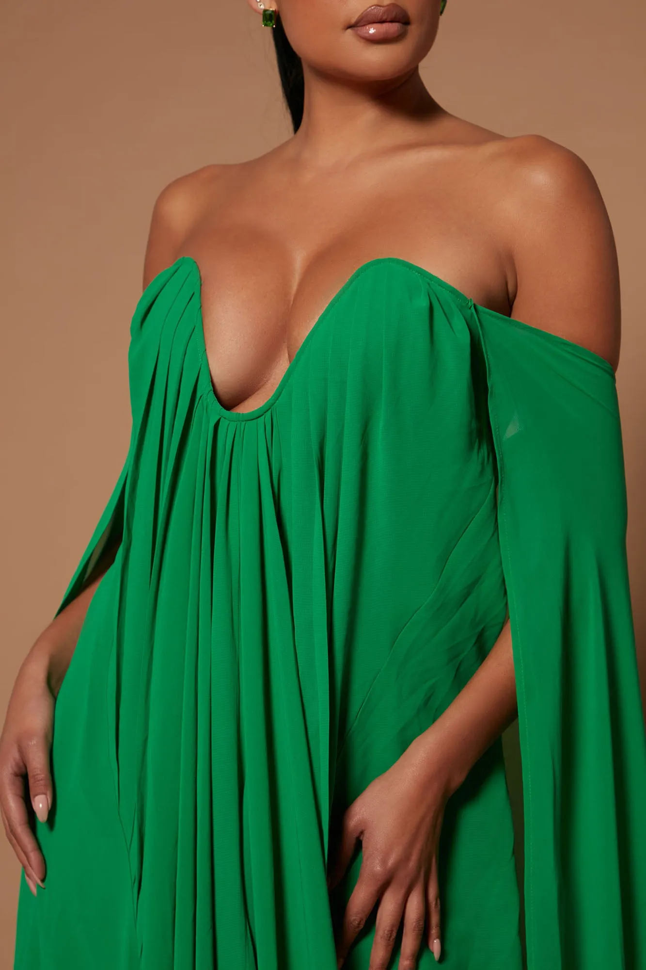 Bella Maxi Gown - Kelly Green