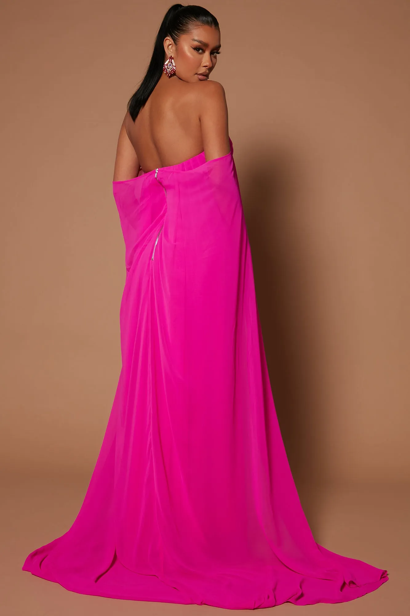 Bella Maxi Gown - Pink