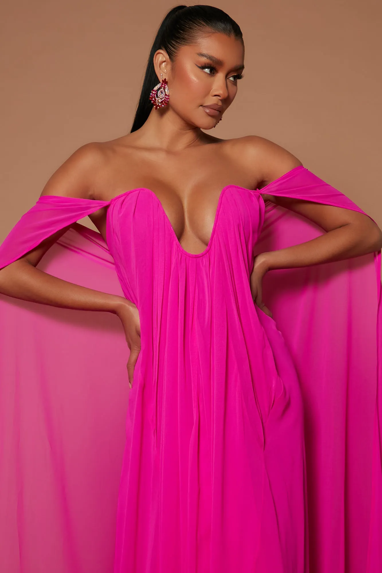 Bella Maxi Gown - Pink