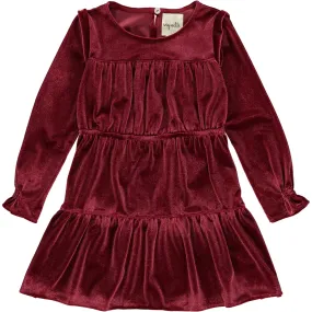 Bennett Dress in Burgundy - Select Size