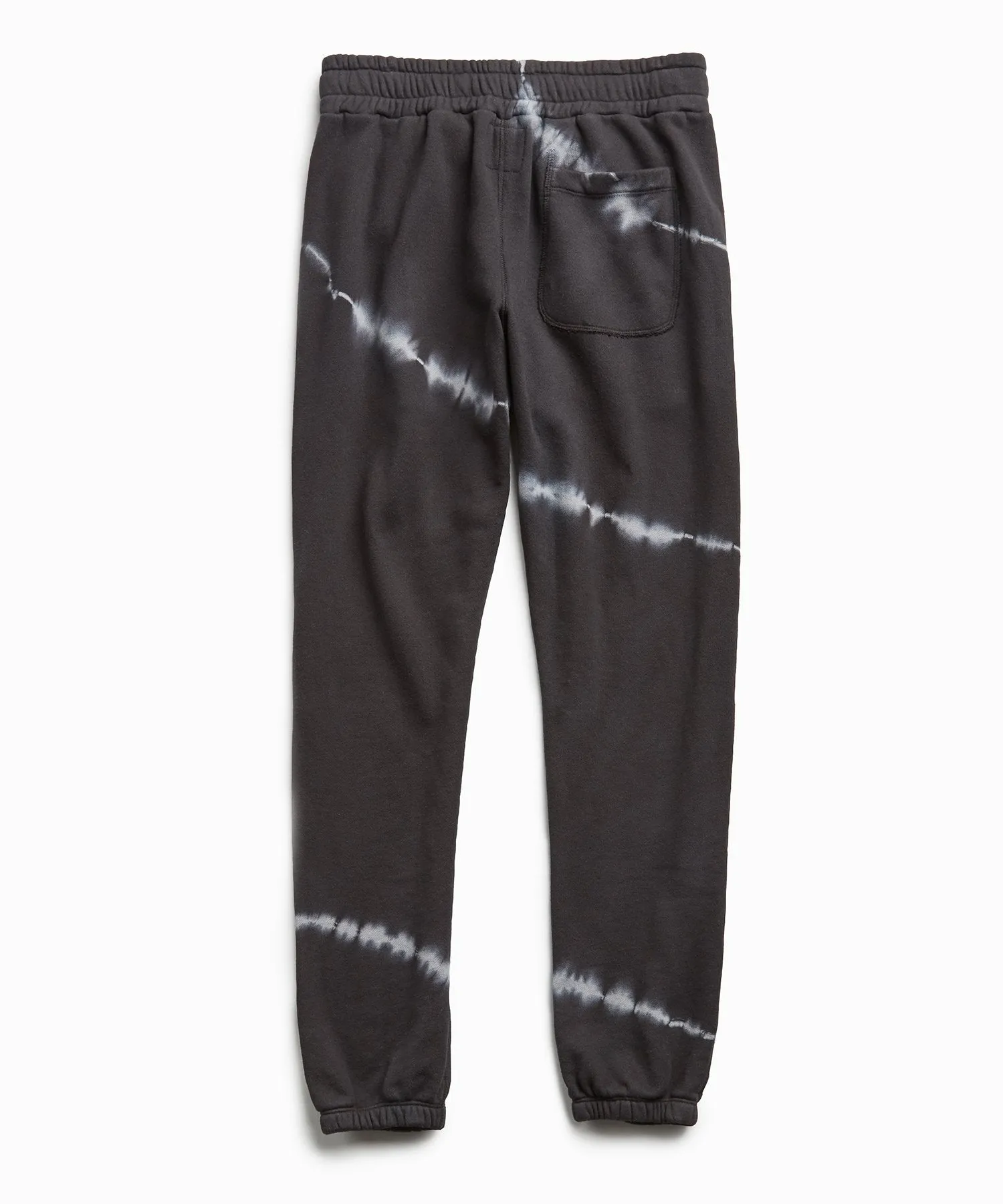 Black Tie Dye Classic Sweatpant