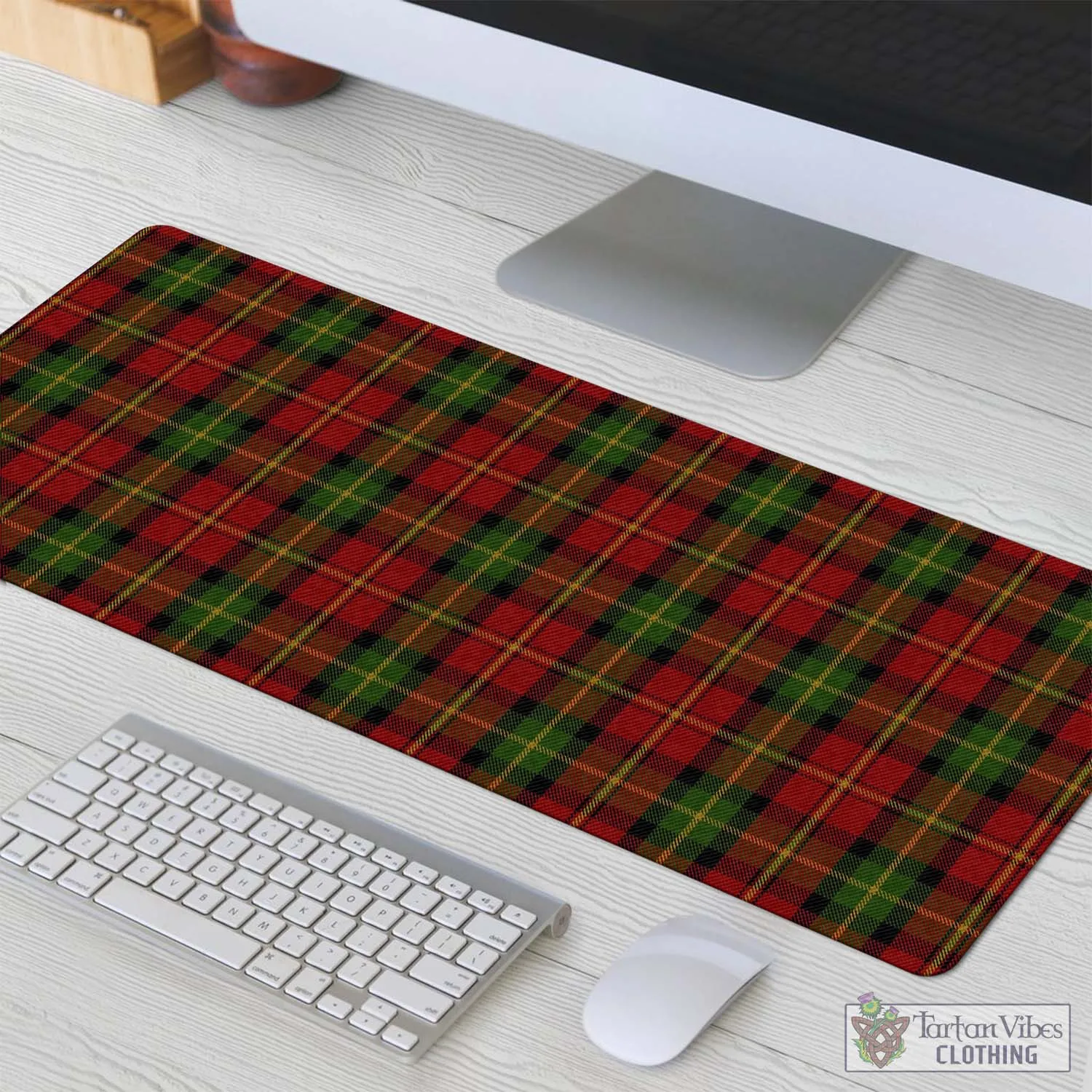 Blackstock Red Dress Tartan Mouse Pad