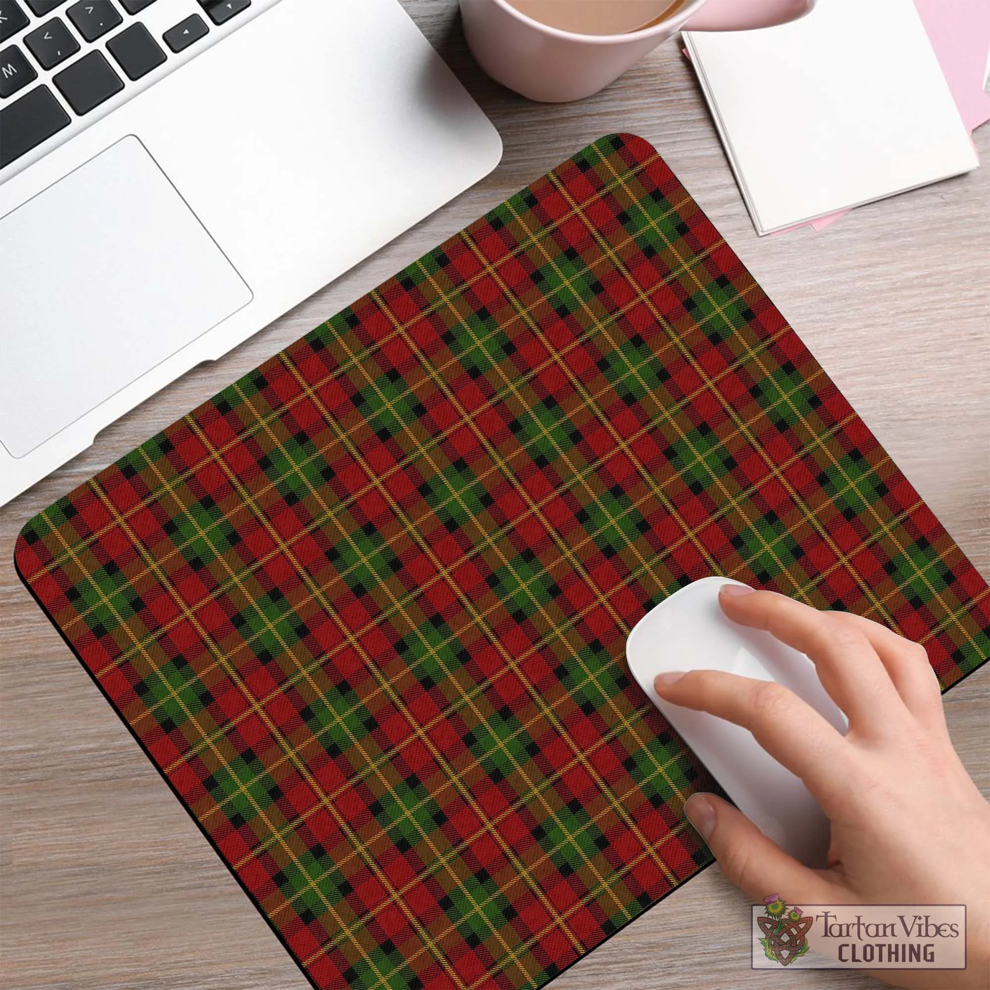 Blackstock Red Dress Tartan Mouse Pad