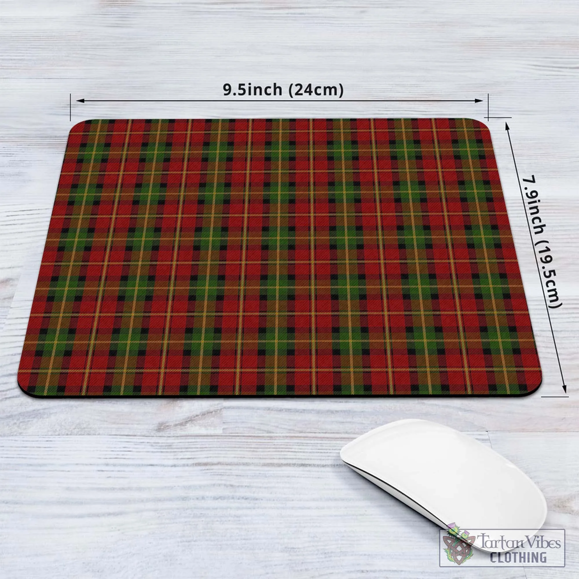 Blackstock Red Dress Tartan Mouse Pad