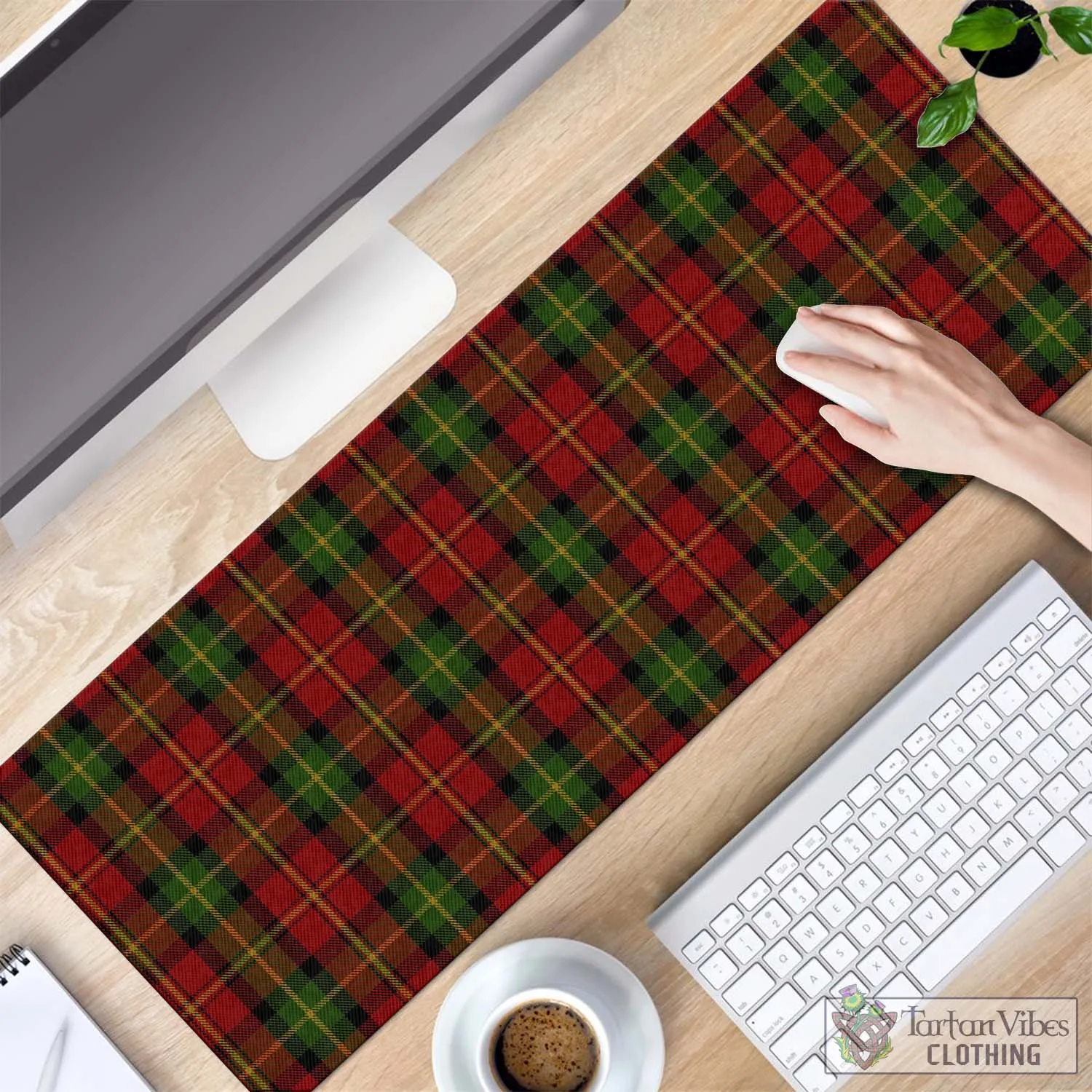 Blackstock Red Dress Tartan Mouse Pad