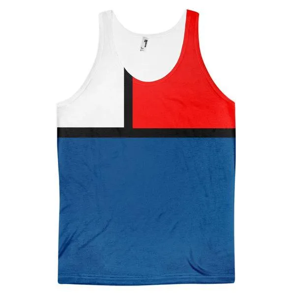 Block Colours One Unisex Tank Top by Robert Bowen