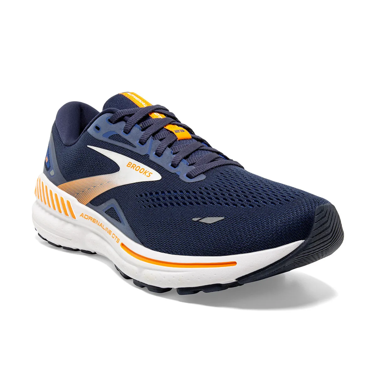 Brooks Adrenaline GTS 23 Mens | Peacoat/ultramarina/orange