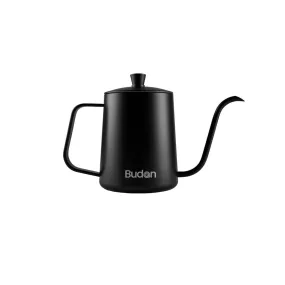 Budan Stainless Steel Pour Over Coffee & Tea Kettle, Gooseneck Spout, Easy to Handle