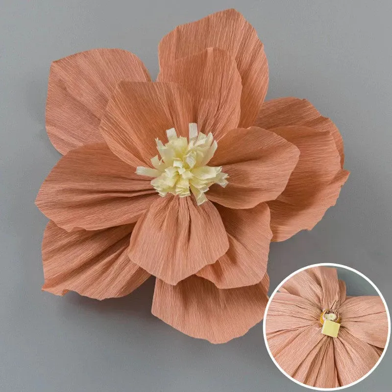 Bulk Paper Flowers Artificial Wall Decor 3D Tissue Paper Flowers for Wedding Party Wholesale