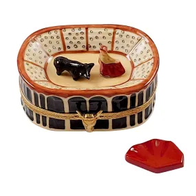 Bullfighting Arena with Removable Red Cape