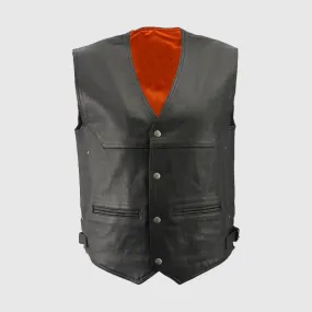 Buy Best Style Black Deep Pocket Vest