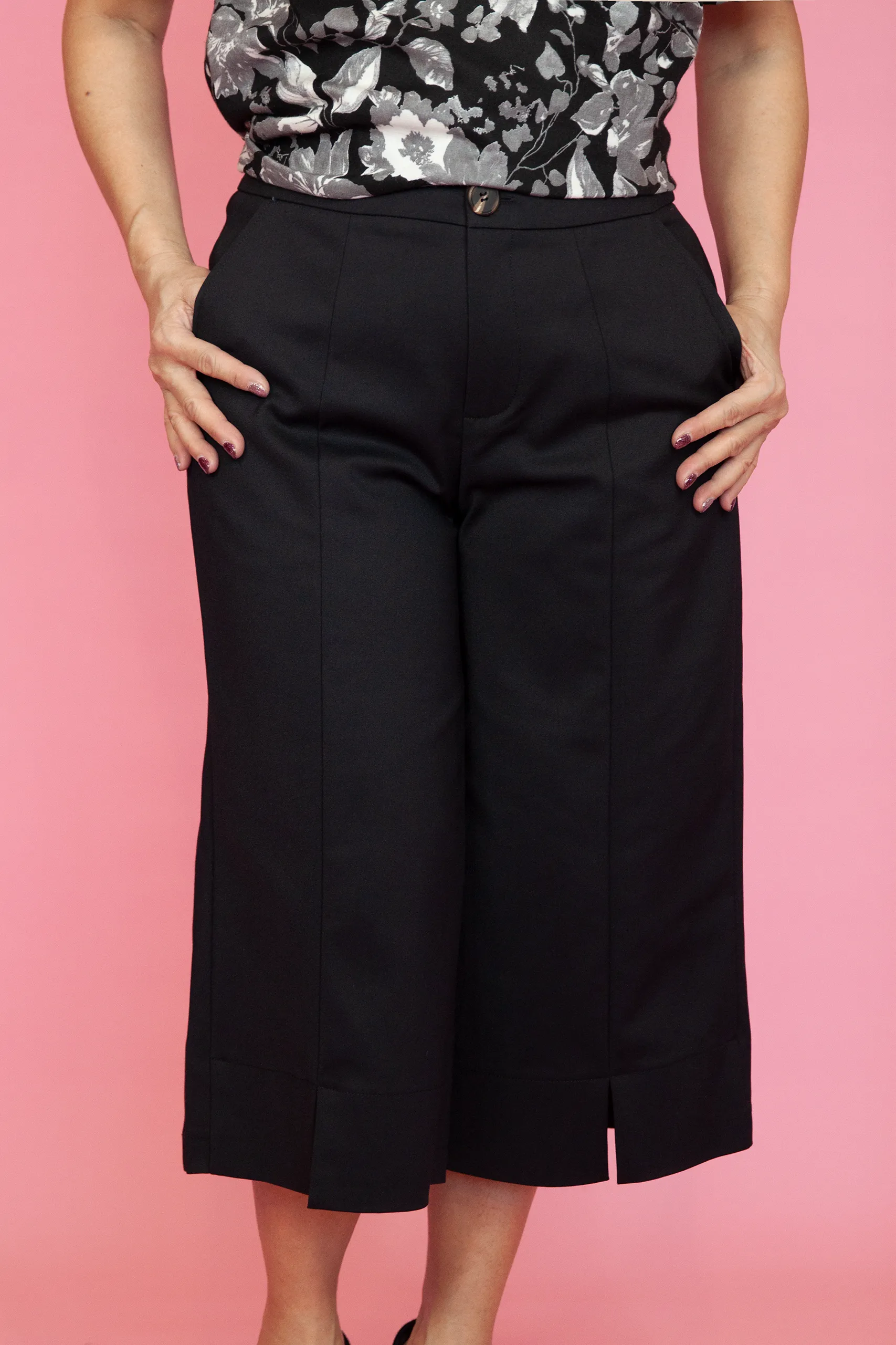 Capri Straight Cut Pants