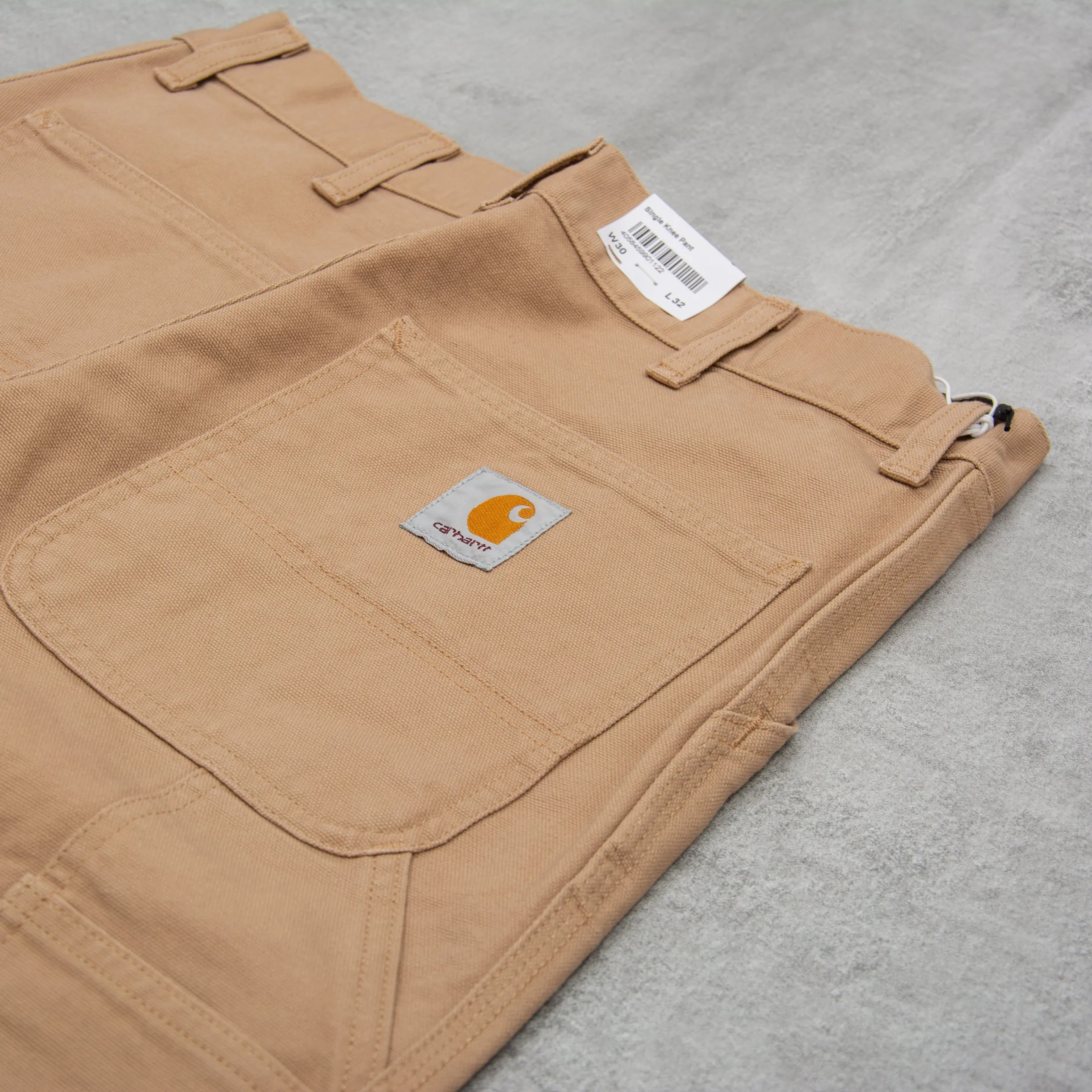 Carhartt WIP Single Knee Pant - Dusty Hamilton Brown Rinsed