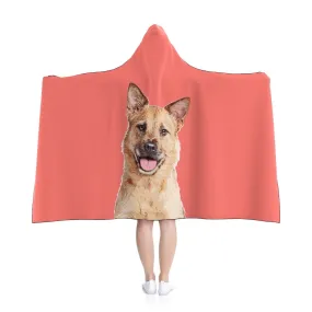 Custom Pet Art Hooded Blanket