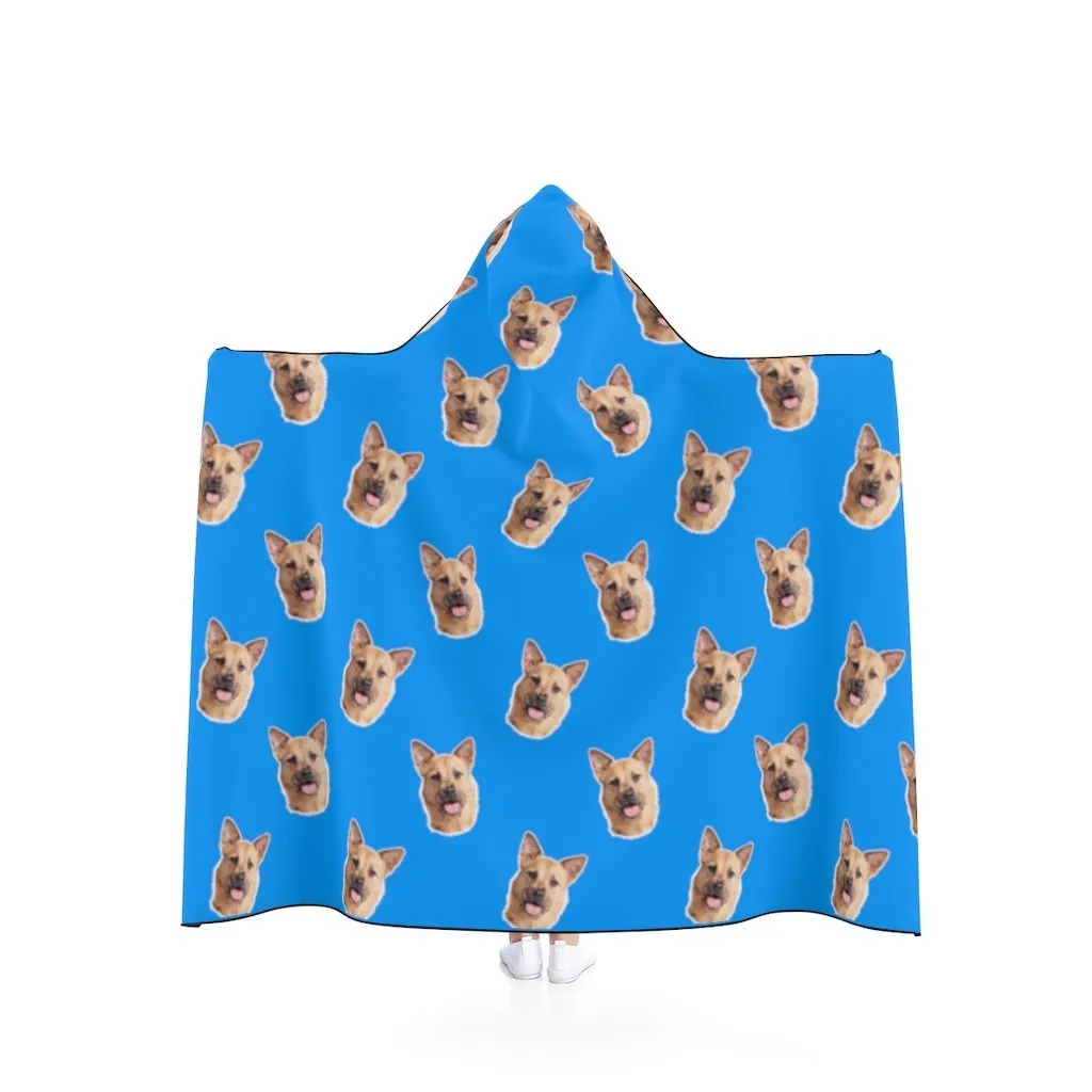 Custom Pet Art Hooded Blanket