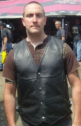 DAKOTA DEEP POCKET MOTORCYCLE VEST