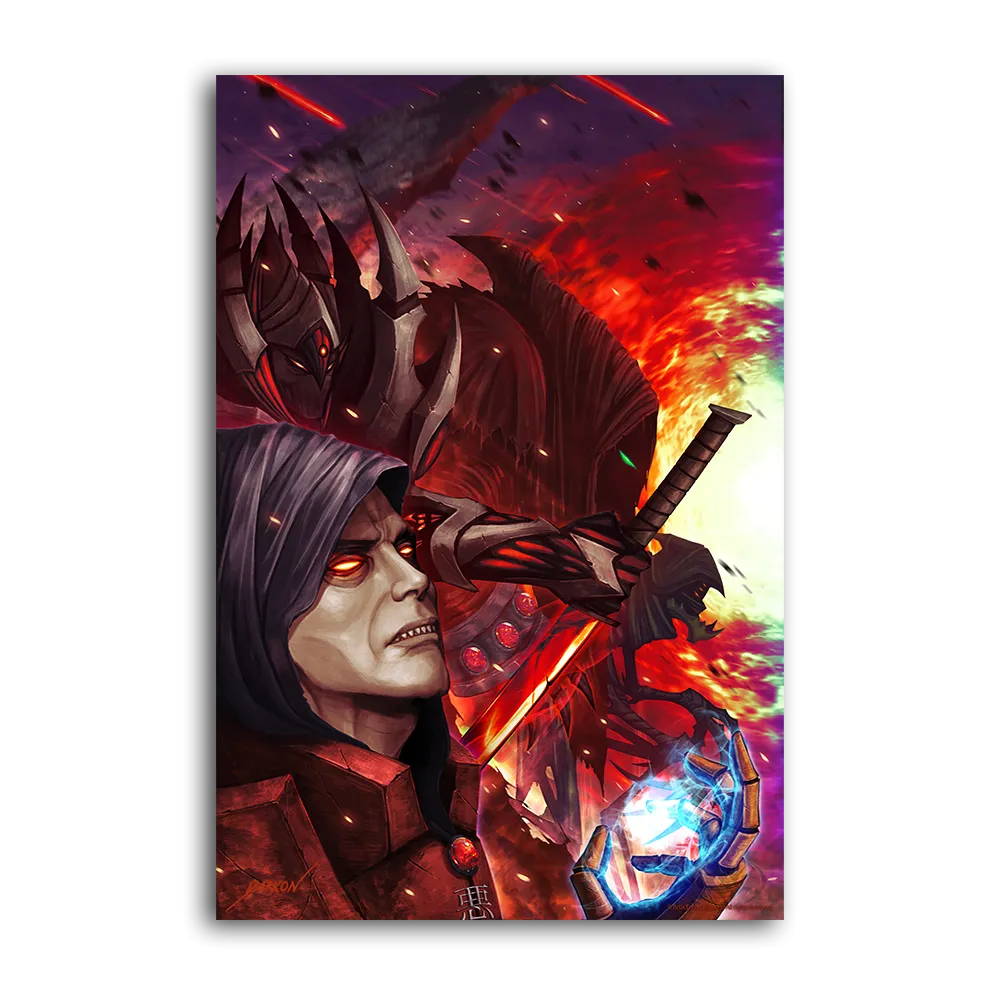 Dark War Fiends of the Apocalypse - Collector's Print