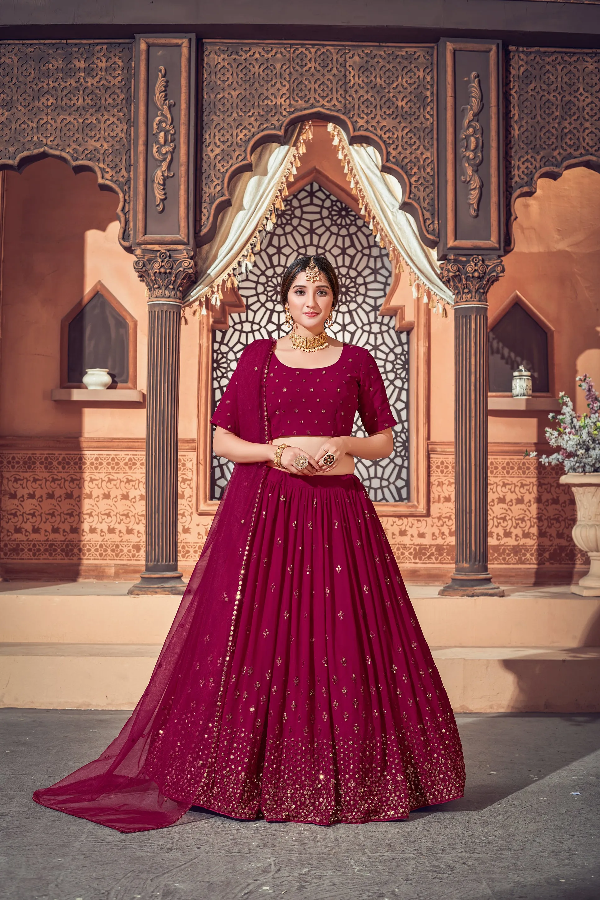 Designer Lehenga Choli For Women Party Wear Bollywood Lengha