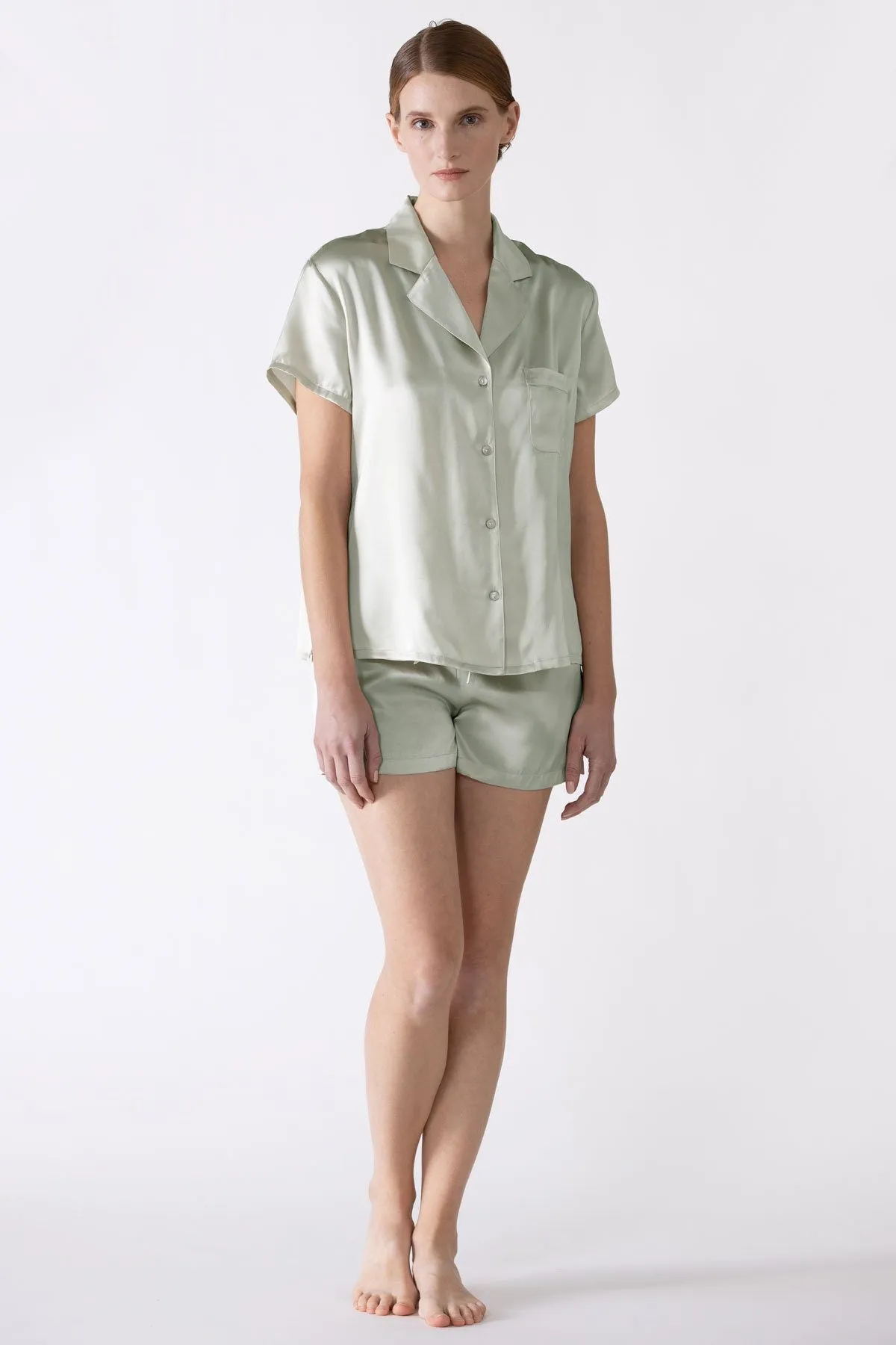 Dylan Urban Short Silk PJ set