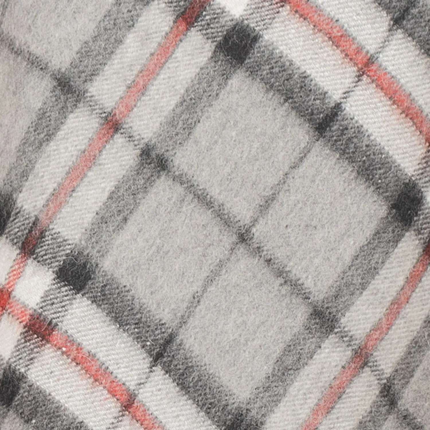 Edinburgh Lambswool Long Tartan Cape  Thomson Grey