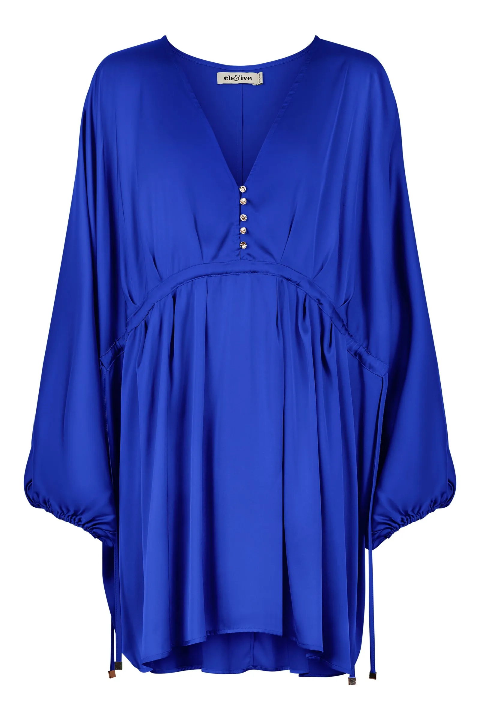 Elysian Top/Dress - Cobalt